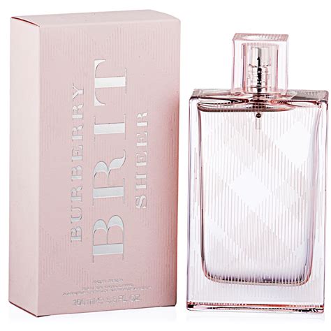 burberry brit sheer women's edt 100ml|Burberry Brit sheer perfume shop.